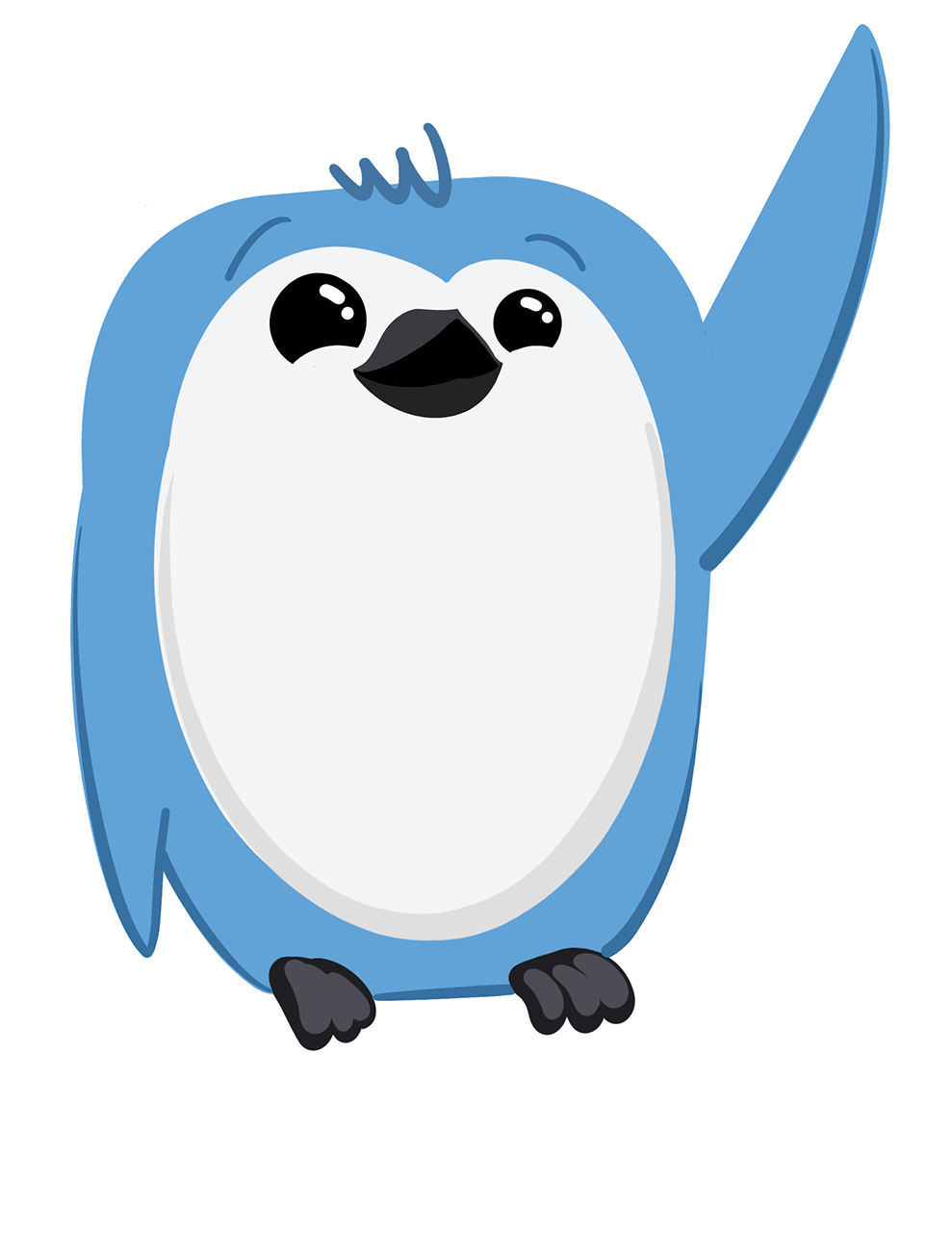 Blauer Pinguin